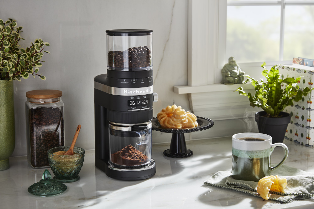 Quiet Mark KitchenAid KCG8433 Coffee Burr Grinder